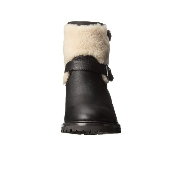 Coach GABRIELLA Shearling/Leather Ankle Boot Boot - Picture 3 of 7